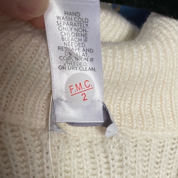 J Jill cream poncho S-L NWT - Picture 5 of 11